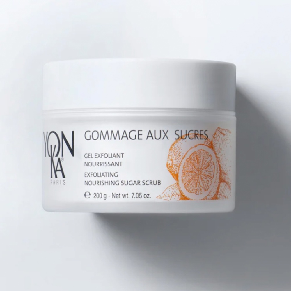 Yon-Ka Paris Gommage aux Sucres Mandarin Sweet Orange Scrub with Sugar NIB 200g